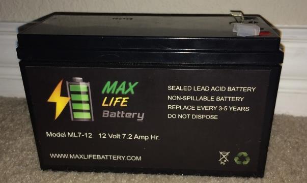 Step 5 Calculate the required battery. Typical rechargeable batteries are 12 volts and rated in amp-hrs Sealed lead acid rechargeable batteries should not be fully discharged.