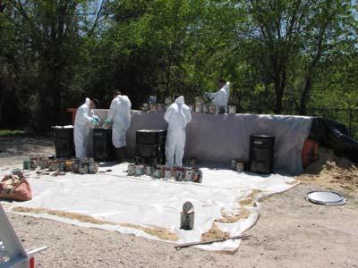 Case #2 Hazardous Waste Violation Site location is a residential neighborhood.