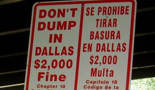 Amount of Illegal Dumping Activity Are effective in creating awareness of ordinances, fines,