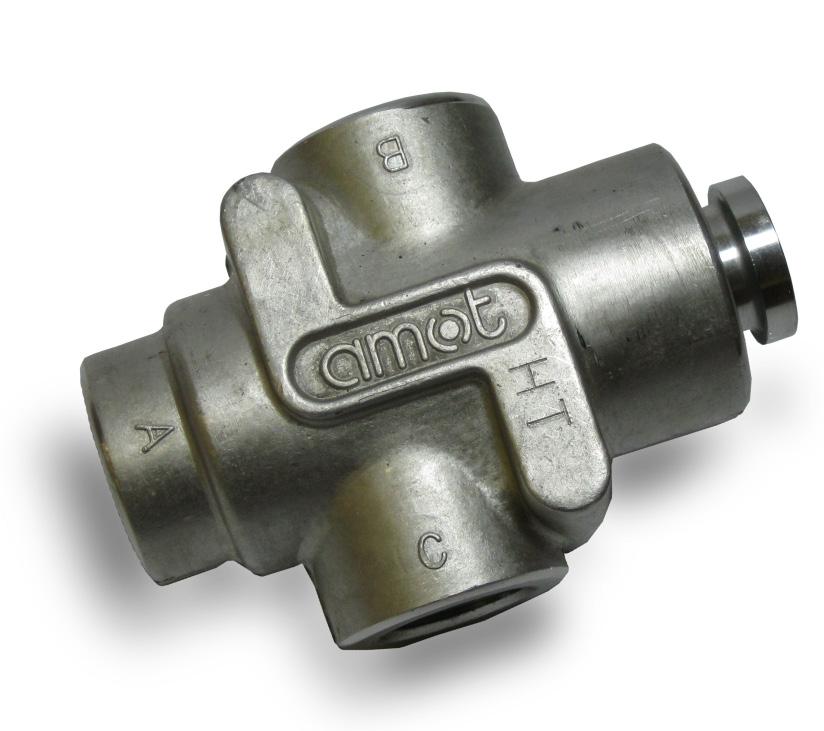 Thermostatic Control Valves Model J Typical applications Lubricating oil temperature control Jacket water high temperature (HT) Secondary water low temperature (LT) Heat recovery Water saving