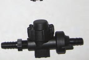 Check Valves 10 lb check valve with 3/8 hose barbs B Components The recommended check valve for most PumpRight installations is the 10 lb check with 3/8 hose barbs.