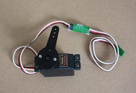 Connect servo wire extensions to your servos and secure the connections with the supplied clips, your