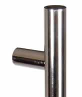 : 10 esthetic Finish The general finish for all of our stocked Locking Ladder Pulls is Satin Stainless Steel. The fine brushed surface set a smooth feel during handling the pull.