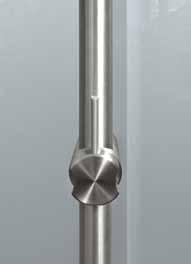options: flor, head or both olt location 42" from finished floor to centerline of bolt enefits: Patented pushless locking