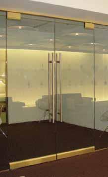 10, or 12 mm) Thick R130 System for 3/8" and 1/2" (10 and 12 mm) Glass is Rated for Panels Weighing Up to 297 Lbs.