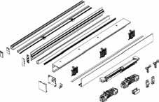 MUTO Comfort XL 80 DORMOTION Sliding Systems MUTO Comfort XL 80 DORMOTION (DM) One or Two Sliding Panels with One or Two Fixed Panels (Sidelites) Ceiling, Mount Standard Finishes $ Special Finishes $