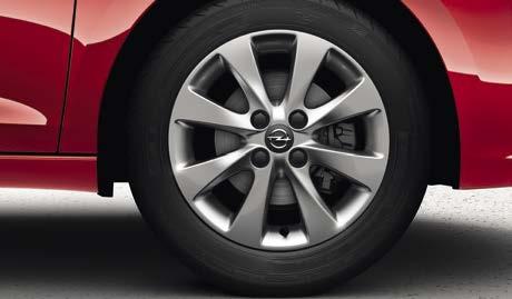 16-inch alloy wheels SE models.