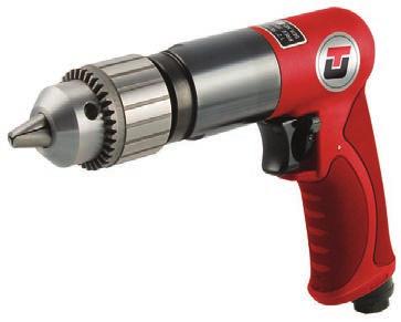 DRILLS & ACCESSORIES UT8818 1/2" REVERSIBLE COMPOSITE PISTOL DRILL Available either a keyed or