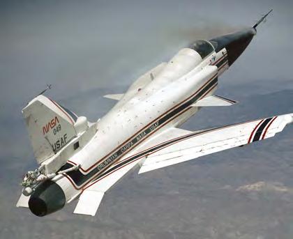 The two X-29s flew a total of 422 sorties from 1984 to 1991, during which time they demonstrated a number of new technologies and techniques NASA The second X-29 (complete with anti-spin chute