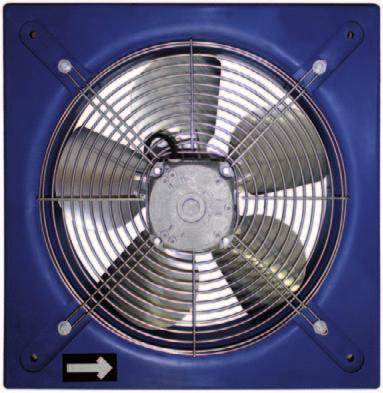 WALL AXIAL FAN HPMF Series Provença, 9 floor Telephone n. + 9 6 7 8 Fax n. + 9 56 9 NEW! FEATURES: Galvanized steel support frame covered with epoxy paint. Aluminium sheet propeller.