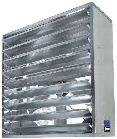 Provença, 9 floor Telephone n. + 9 6 7 8 Fax n. + 9 6 7 96 HIGH FLOW FANS FOR WALL MOUNTING VHP Series Completely built in galvanized steel. Automatic opening shutter. Galvanized steel propeller.