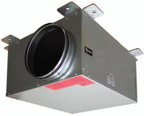 Provença, 9 floor Telephone n. + 9 6 7 8 Fax n. + 9 56 9 IN-LINE FANS MU-INLINE Series NEW! FEATURES: Box built in galvanized steel. Rectangular connection flanges.