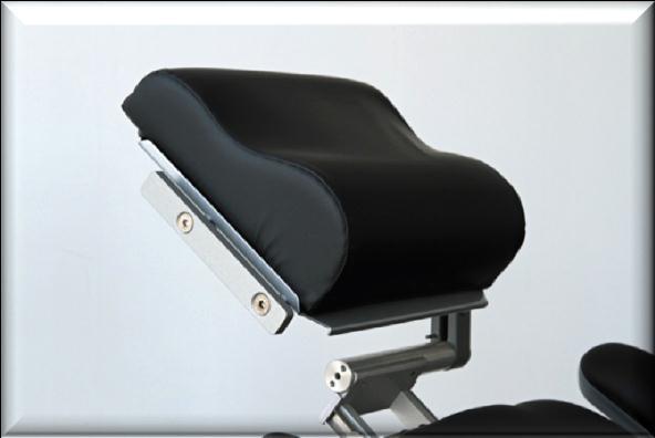 Is fitted with an adapter on the headrest mechanism which makes it easy to install and remove as needed.