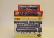 332. Hornby (China) 00 Gauge blue Coronation Train Pack and additional coaches, R3092 comprising LMS blue Princess Coronation Class 6220 Coronation and three coaches, LTD Ed 244/2000, in original