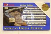 Boxed North American HO Gauge Coaching Stock by Various Makers, including 4 Rivarossi Alton Limited 12-wheel cars, 4 IHC Canadian Pacific silver/maroon cars, 2 Athearn Ontario Transit double-deck
