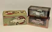 Boxed 1:18 Scale Models, Vintage private American vehicles comprising, Anso Cadillac 1973 Eldorado and 1947 Cadillac Series 62, together with Highway 61 Collectibles, 1953 Kaiser Manhattan (50349),