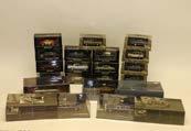 Playworn Dinky and Dinky Supertoys Military Models, Including, 660 Mighty Antar tank transporter and 651 Centurion tank, 661 recovery tractor(2), 626 military ambulance, 689 medium artillery tractor,