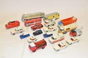 Unboxed Diecast Vehicles, A collection of 1: 18 scale and smaller vintage and modern private and commercial vehicles by various modern manufacturers, including, Maisto, Burago, Saico, Road Legends