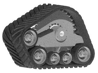 CNH High Idler Module 252 in Track Length Standard Module 24 in Track Length New Holland SMARTTRAX Track Selection NOTE: Tracks are