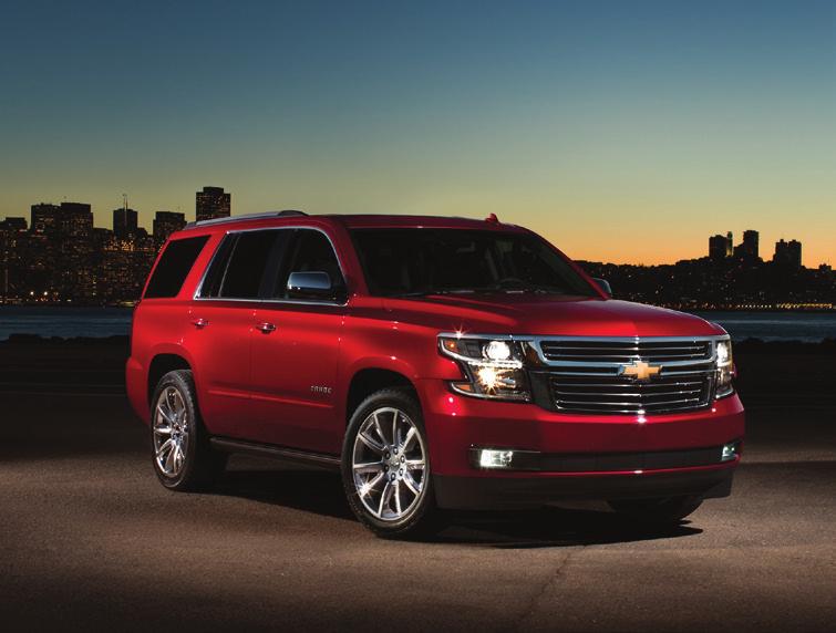 GETTING TO KNOW YOUR 2018 TAHOE/SUBURBAN chevrolet.com Review this Quick Reference Guide for an overview of some important features in your Chevrolet Tahoe/Suburban.