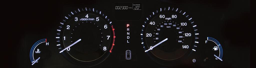 INSTRUMENT PANEL INDICATORS Briefly appear with each engine start. Red and amber indicators are most critical. Blue and green indicators are used for general information.