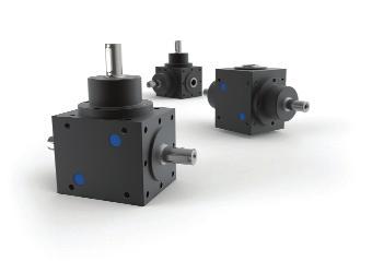 The bevel gearboxes are supplied with ball bearings (standard) or conical roller bearings (at customer's request), sealed and lubricated, depending on the load, speed, sonority, temperature, etc.