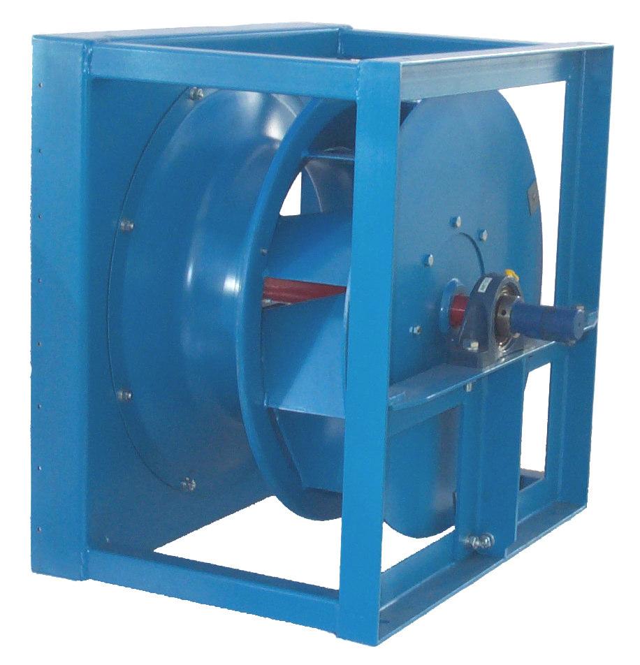 2. Technical details 2.1. Structure NAP Plenum Fans are manufactured in heavy gauge welded steel, reinforced with steel stiffeners and painted with an anticorrosive paint.