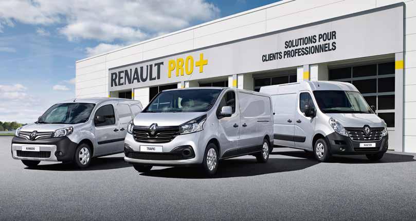 A sign of service Renault Pro+ A forerunner in service since the creation of Renault Business Centres in 1999, of which there are now more than 700 outlets in 20 countries, today Renault reinforces