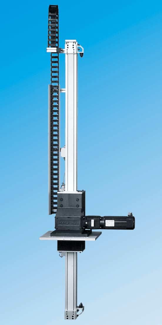 HZR Z-axis with belt drive HZR dynamic lifting actuator Z-axis with belt drive - designed for vertical use Contents: Features of the HZR... 14 Construction of the HZR... 15 Dimensions.