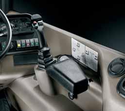 Operator s cab Fro its initial conception the Case telehandler cab has led the fi eld in ters of ergonoics, visibility and safety.
