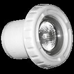 14 8115 Atecpool Spa Mini Dichro Light 5W / 12V - For concrete and liner Atecpool Spa Mini Dichro Light 5W / 12V halogen underwater light. Made of white ABS.
