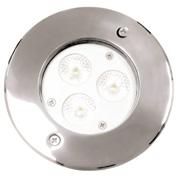 Atecpool Vitrage LED Light 3 LED Series Atecpool Vitrage 3 LED Underwater Light Vitrage 3 LED Light, complete body construction in AISI 316 Stainless Steel supplied with an ABS niche specially