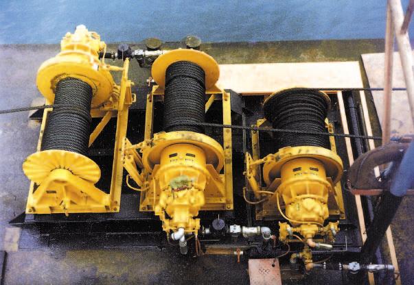 Air and hydraulic winches can offer constant