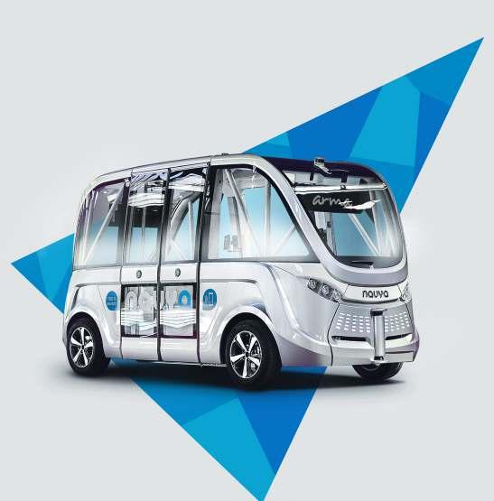 Enhance your mobility with a self-driving shuttle! NAVYA ARMA From 9 500 excl. tax.