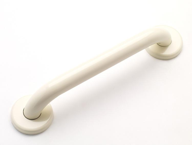 01 - POWDER COATED - 1 1/4 DIA Straight Grab Bar Length: 12, 16, 18, 24, 30, 32, 36, 42, 48 Grip: (S) Smooth, (K) Knurled, (G) ShurGrip, (TX) Textured 01-2612ST20 Textured grip available in White