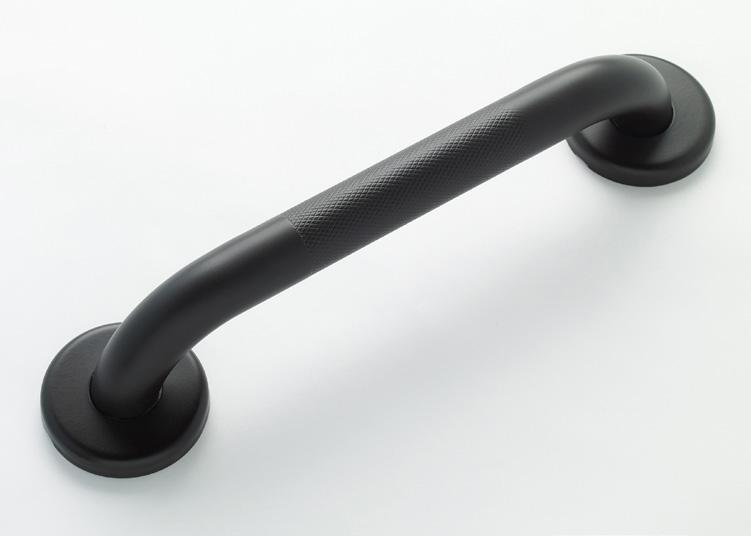 01 - OIL RUBBED BRONZE - Straight Grab Bar Diameter: (01-22) 1 1/4, (01-52) 1 1/2 Length: 12, 16, 18, 24, 30, 32, 36, 42, 48 Grip: (S) Smooth, (K) Knurled, (G) ShurGrip ShurGrip only available on 1