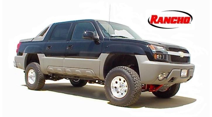 INSTALLATION INSTRUCTION 88051 For Rancho Suspension System RS6551: Chevrolet 2500 Suburban & 2500 Avalanche READ ALL INSTRUCTIONS THOROUGHLY FROM START TO FINISH BEFORE BEGINNING INSTALLATION Rev C