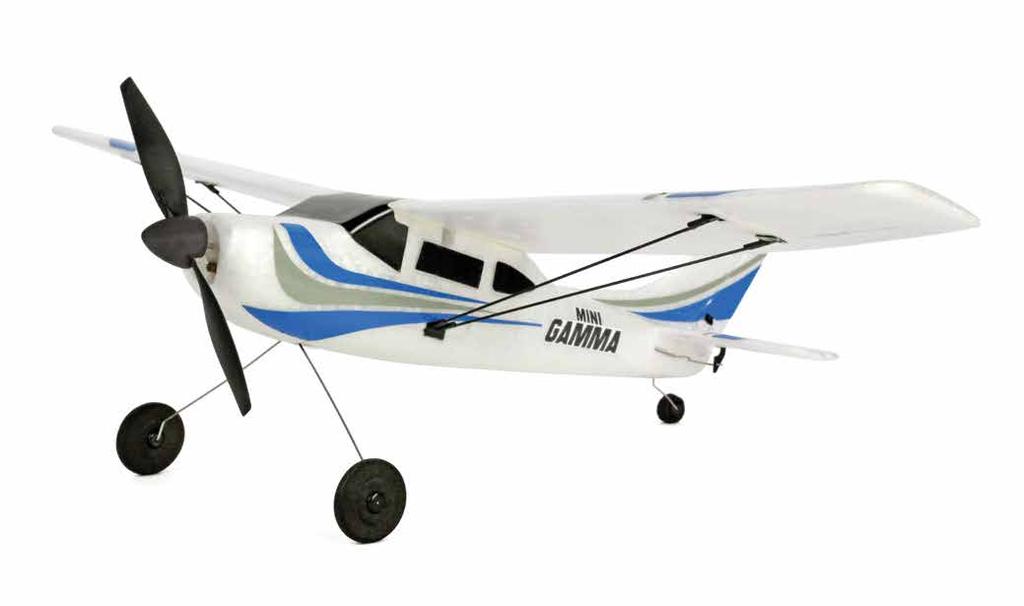 Owner s Manual & Technical Information (RTF) AZSA3150 Mini Gamma RTF AZSA3150M1 Mini Gamma RTF (Mode 1) Specification Wingspan:... 408mm (16.0 ) Length:...318mm (12.5 ) All-up weight:...40g (1.