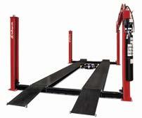 Heavy Duty 4 Post Alignment Lift BENHDS-18EA 14,699 99 Multi Caster in the Back and Turn Plates in the Front Allow for Extremely Precise, Free Floating Alignment Overall Width: 154" / 3912 mm Overall