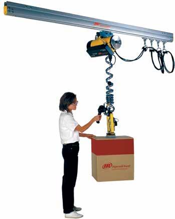 assisted lifting / lowering of the load without the need for up / down buttons Float mode Throughout entire range of motion Robust design Electric over air design allows continuous duty with minimal