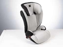 Available with automatic child seat recognition as an option. For children between the ages of around 3.5 and 12 (15 to 36 kg).