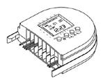 2. CONTROLS FLOW TEMPERATURE CONTROL RAUMATIC time control module The RAUMATIC time control module is a plug-in extension module for the distribution controller.