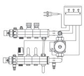 2. CONTROLS FLOW TEMPERATURE CONTROL Universal flow temperature control (for polymer manifolds) 2) The Universal Flow Temperature Control is a modern digital controller which combines the simple