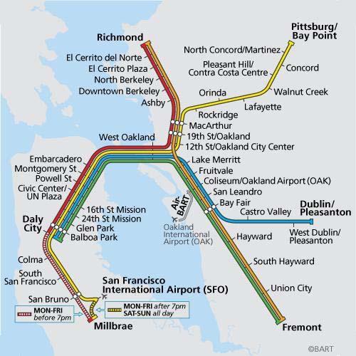 BART Overview System Operation began in 1972, 450 Rohr cars 104 miles (168 km) mainline 44 stations Commuter and urban operation 420,000 weekday riders 3 10 car