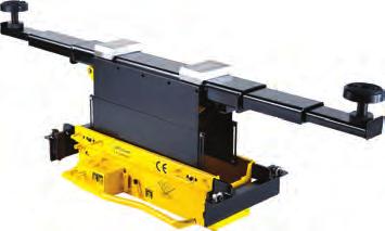 accessories) - inside the H&SE limit for manual handling > Offers the unique safety feature of a lifting arm support (integral locking) which acts as a built-in axle stand.