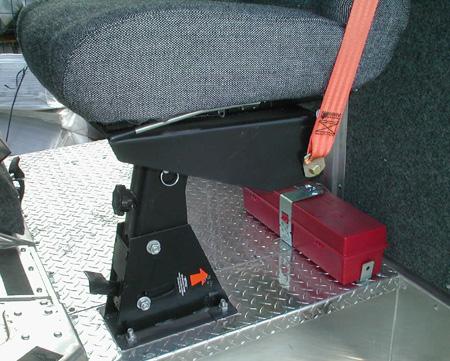 Fire Extinguisher Under Jump Seat Reflector Kit Behind Driver s Seat Rocker Switches For most switches, to turn the circuit on, press the top half of the rocker switch.