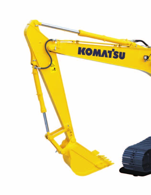 Walk-Around The Komatsu HB215LC-2 third-generation Hybrid excavator is a product of patented Komatsu technology and of more than 90 years experience in construction manufacturing.