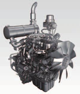 Powerful and Environmentally Friendly New Komatsu engine technology Fuel-saving hydraulic technology The powerful and fuel-efficient The HB215LC-2 features variable Komatsu