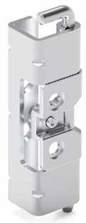 HINGES Concealed Hinge Material Body: Steel Welding part: Zamak DIN-EN 1774-ZnAl4Cu1 Suitable for heavy duty application Door part can be removed out by screw Suitable for 25mm door bend cabinets