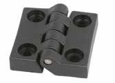 HINGES Stand-Off Hinge CONTINUED SR 5330 Glass Filled Nylon Type 1 Type 2 102 11.5 49.5 80 10 29.5 Ø11.4 15.5 Ø7.